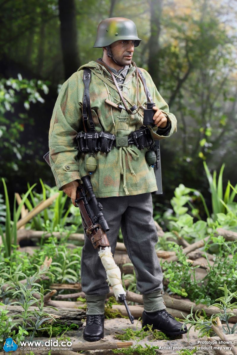 Wolfgang, a sniper of the German Wehrmacht in World War II 1/6