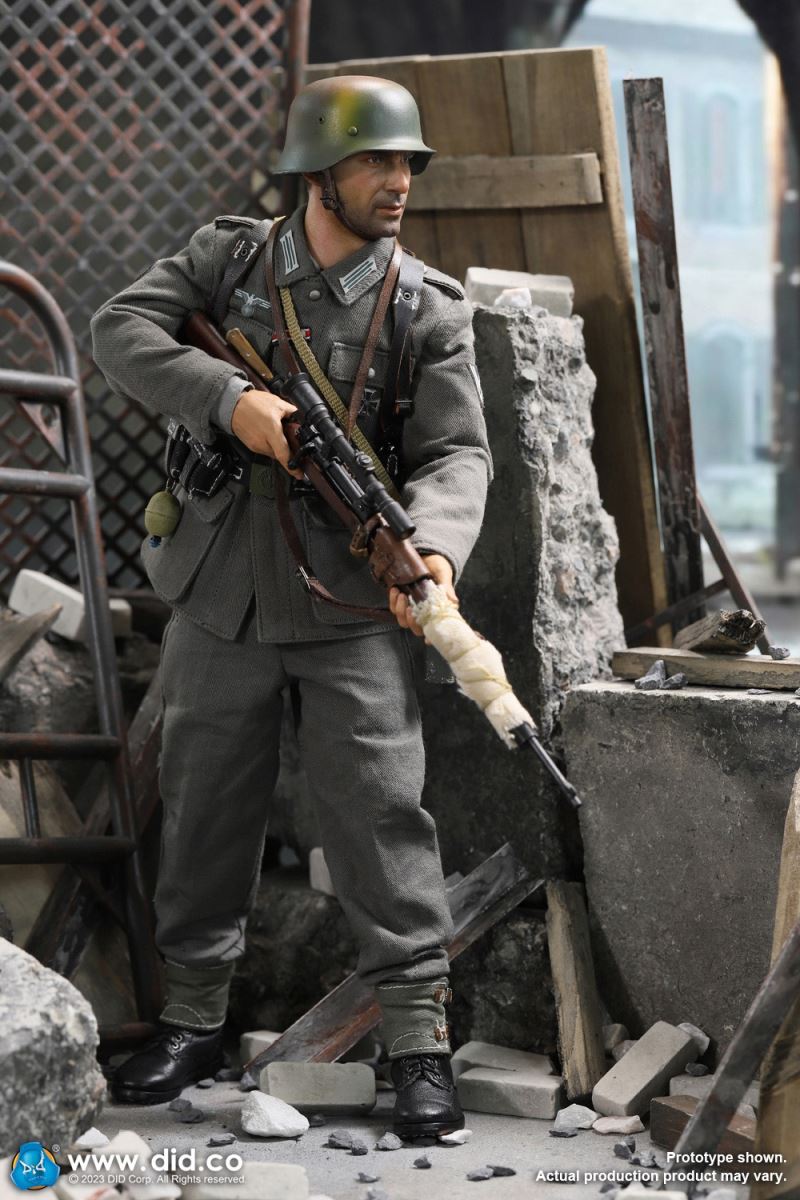 Wolfgang, a sniper of the German Wehrmacht in World War II 1/6