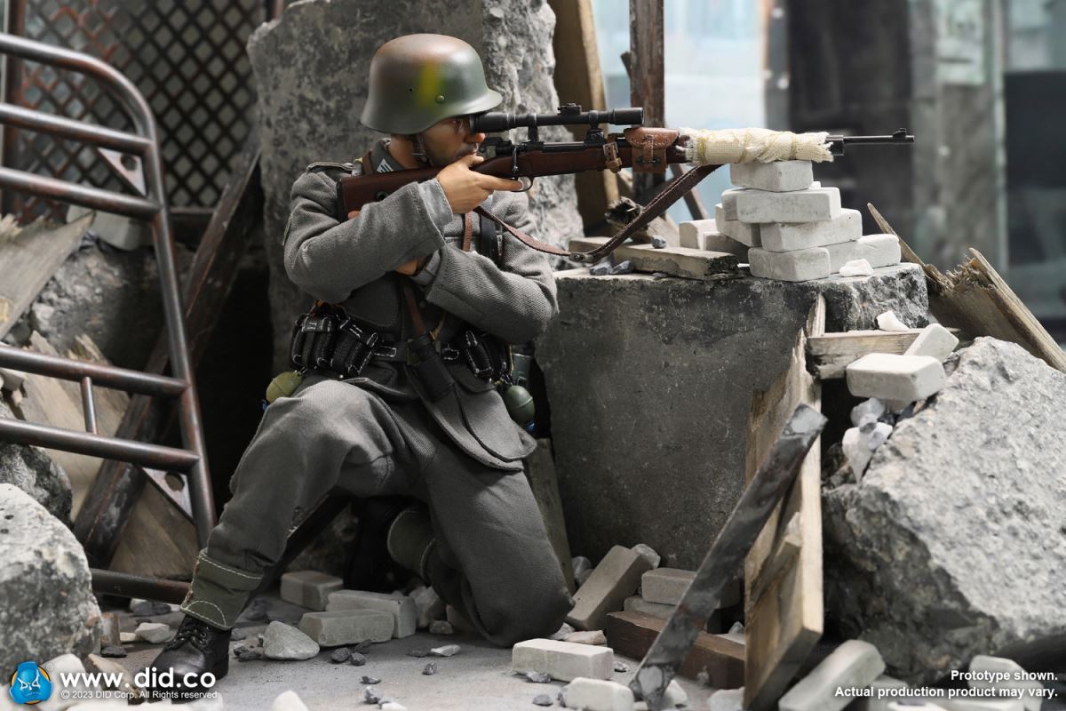Wolfgang, a sniper of the German Wehrmacht in World War II 1/6