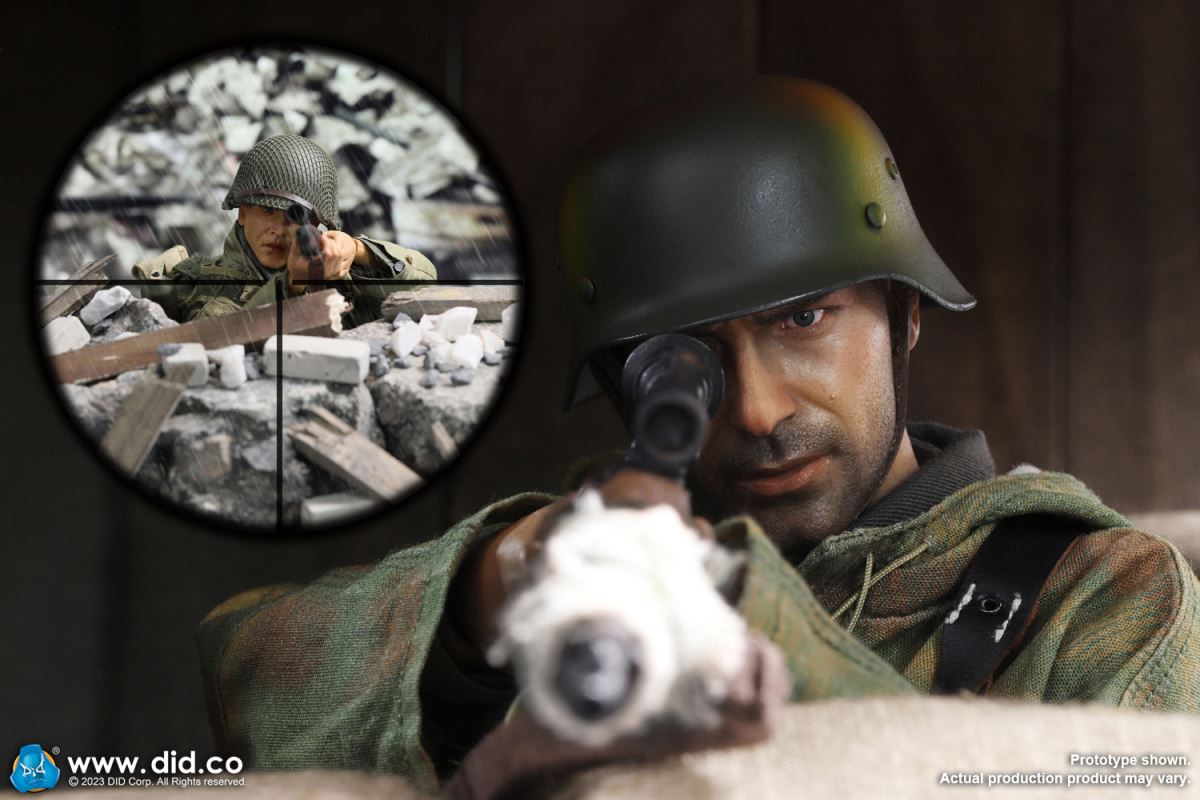 Wolfgang, a sniper of the German Wehrmacht in World War II 1/6