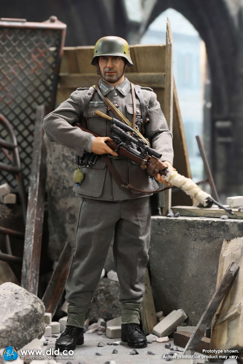 Wolfgang, a sniper of the German Wehrmacht in World War II 1/6