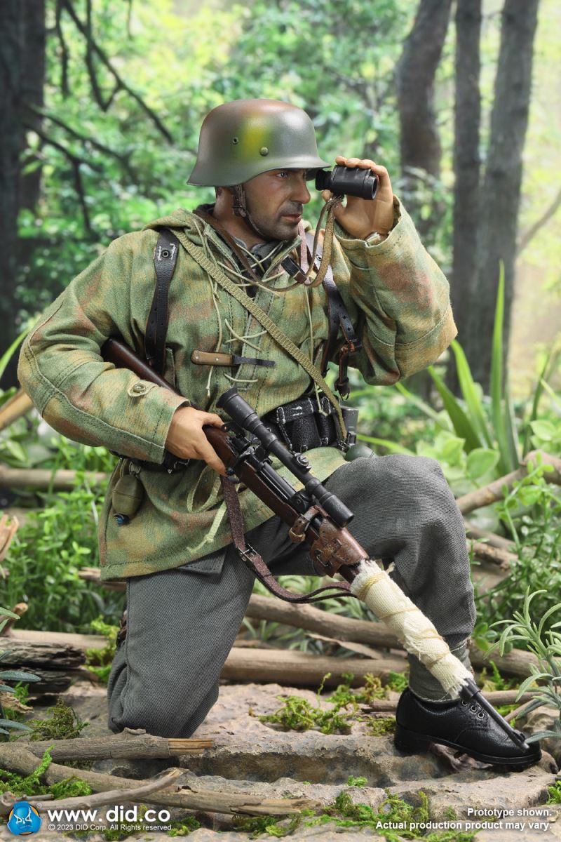 Wolfgang, a sniper of the German Wehrmacht in World War II 1/6