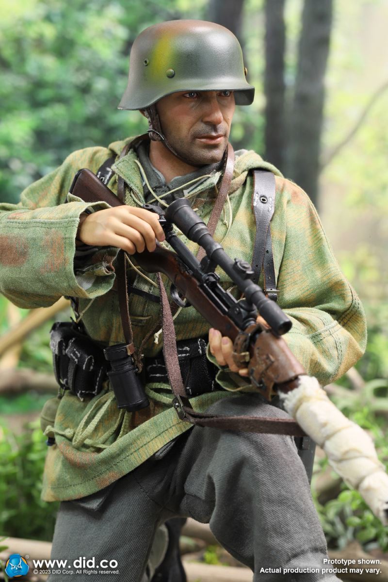 Wolfgang, a sniper of the German Wehrmacht in World War II 1/6