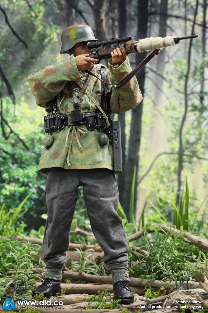 Wolfgang, a sniper of the German Wehrmacht in World War II 1/6