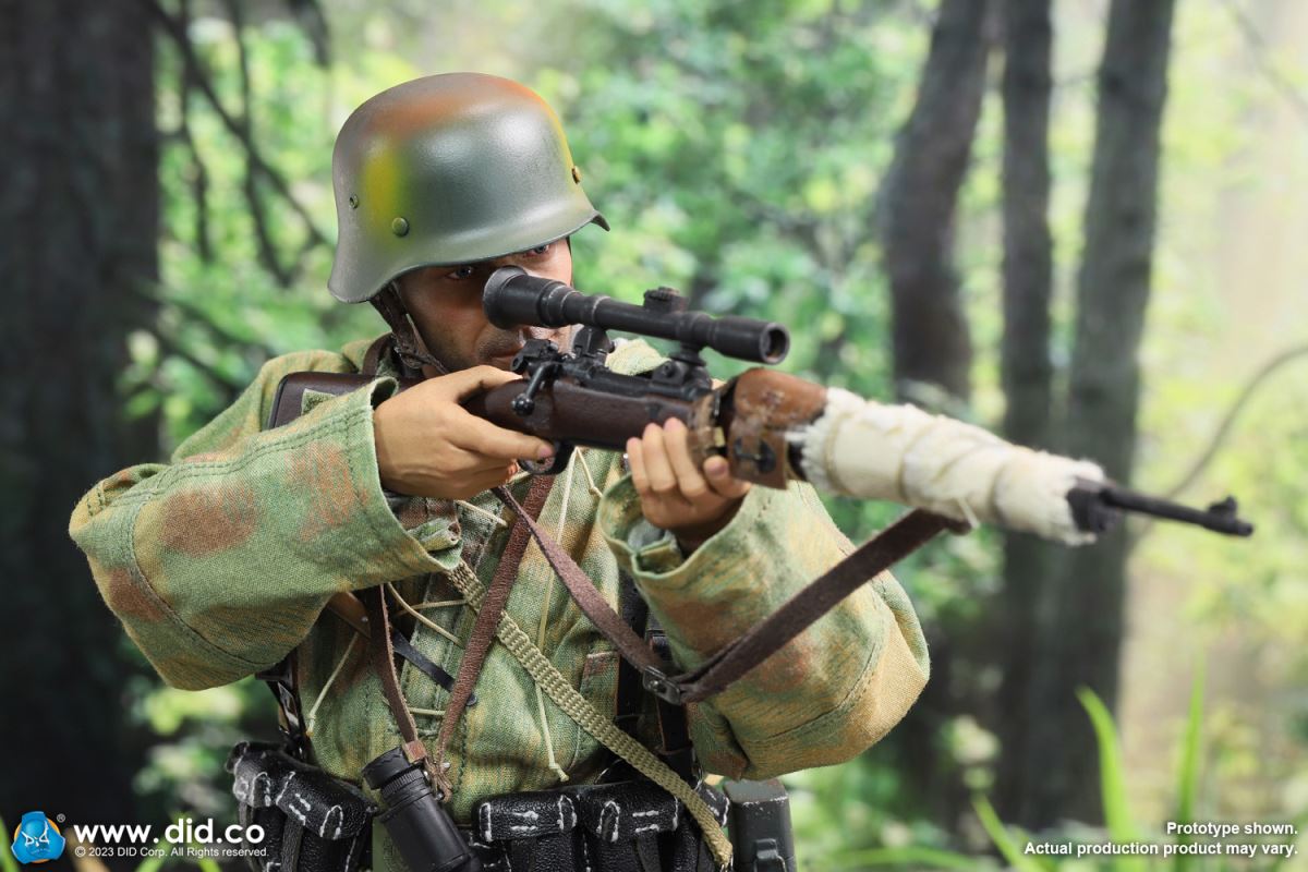 Wolfgang, a sniper of the German Wehrmacht in World War II 1/6