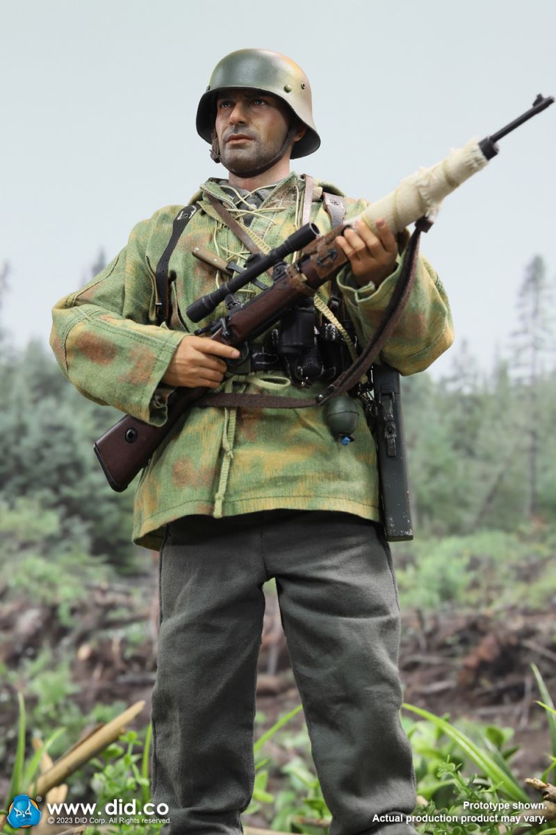 Wolfgang, a sniper of the German Wehrmacht in World War II 1/6
