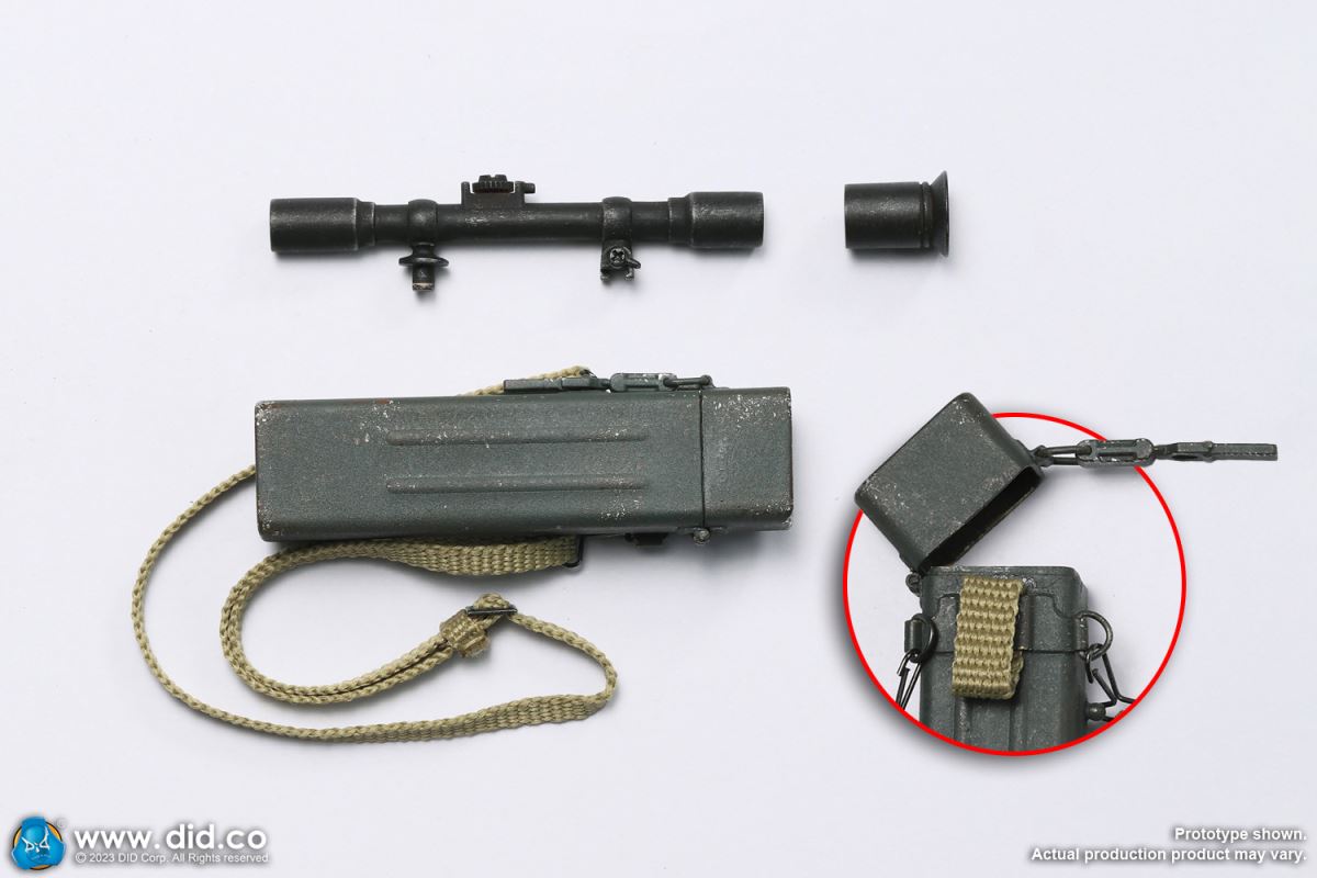 Wolfgang, a sniper of the German Wehrmacht in World War II 1/6