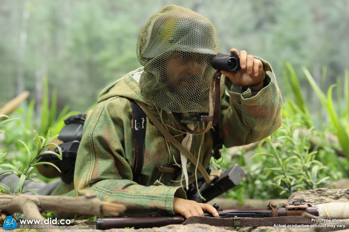 Wolfgang, a sniper of the German Wehrmacht in World War II 1/6