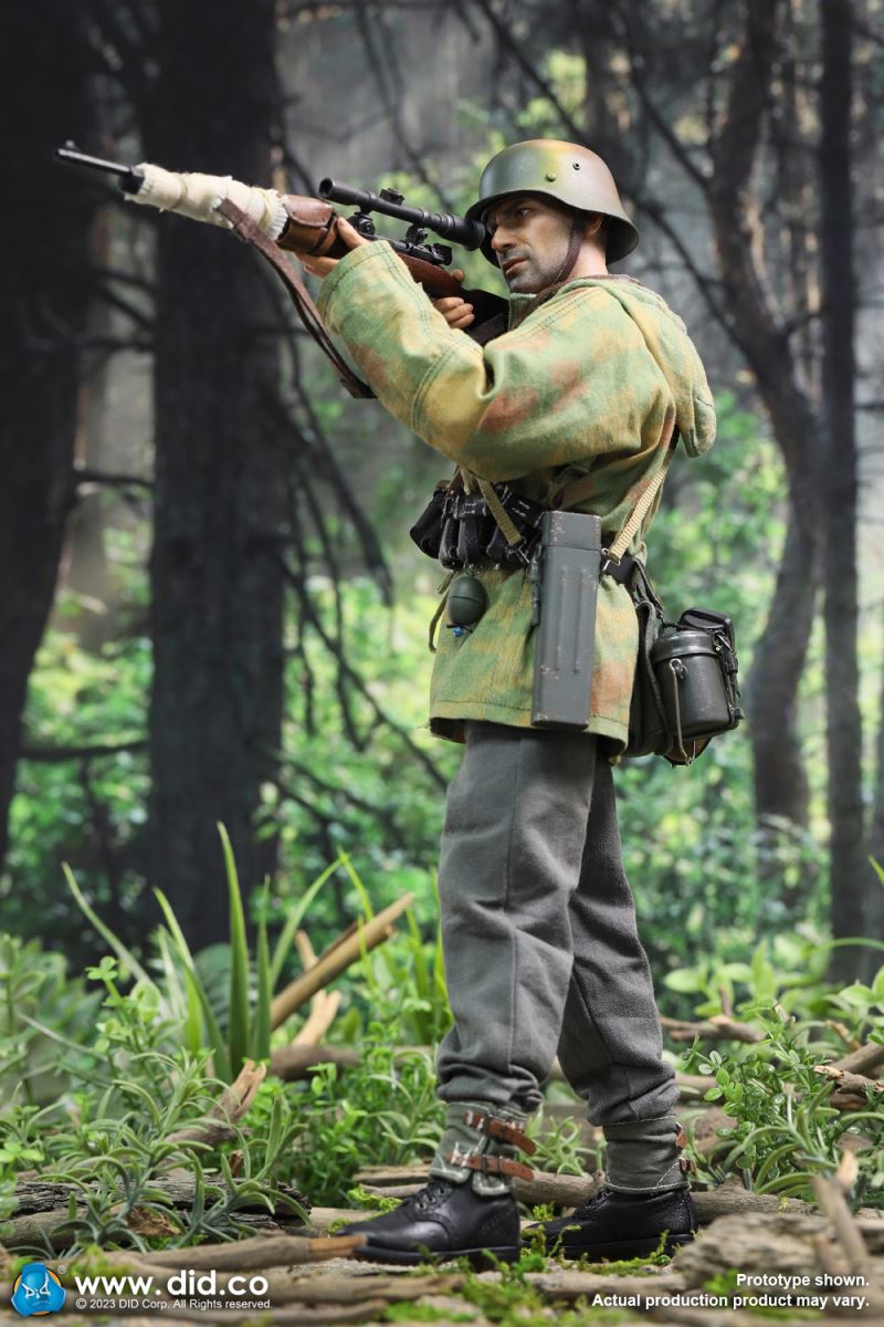 Wolfgang, a sniper of the German Wehrmacht in World War II 1/6