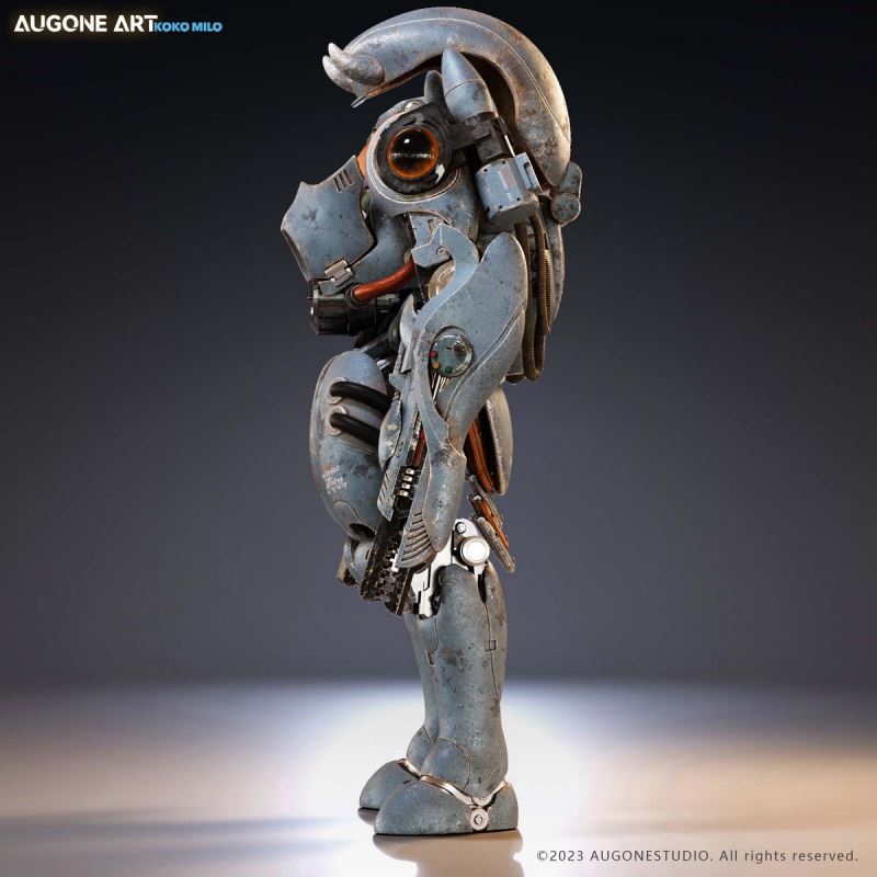  A - giant bee mecha model semi-movable doll