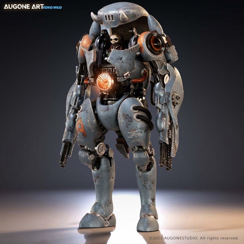  A - giant bee mecha model semi-movable doll