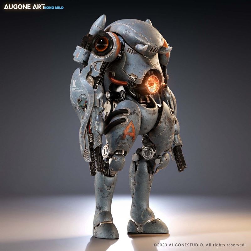  A - giant bee mecha model semi-movable doll