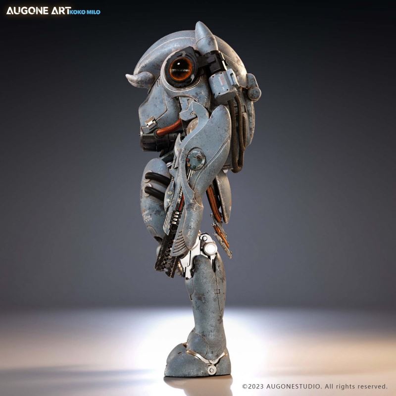  A - giant bee mecha model semi-movable doll