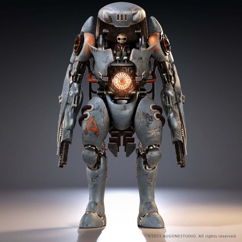  A - giant bee mecha model semi-movable doll