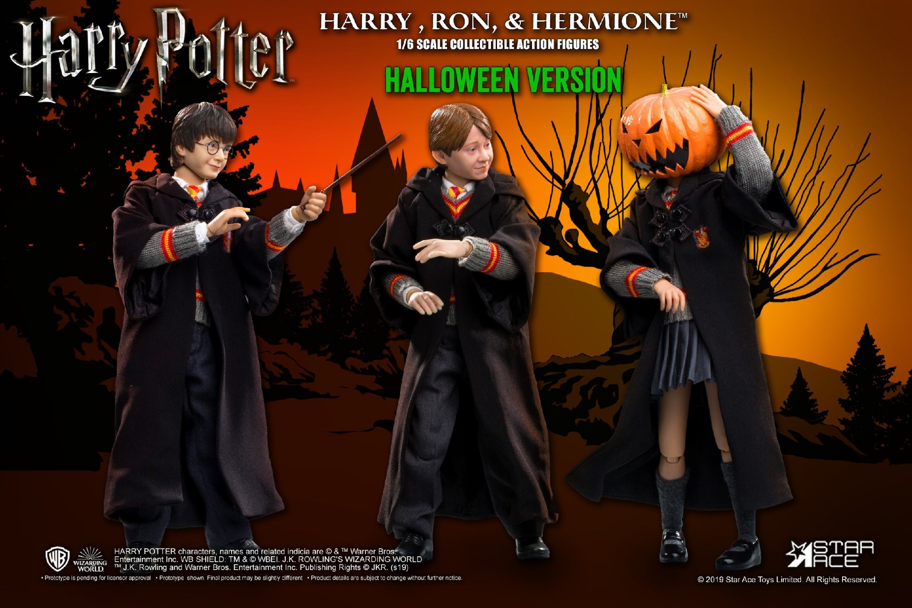 HARRY POTTER: HERMIONE GRANGER (Child) HALLOWEEN LIMITED EDITION 1/6