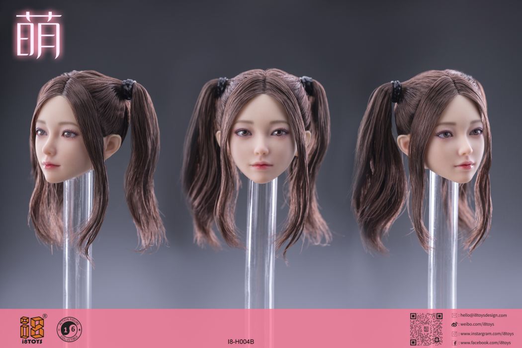 Mendy movable eye head sculpt (#I8-H004) 1/6