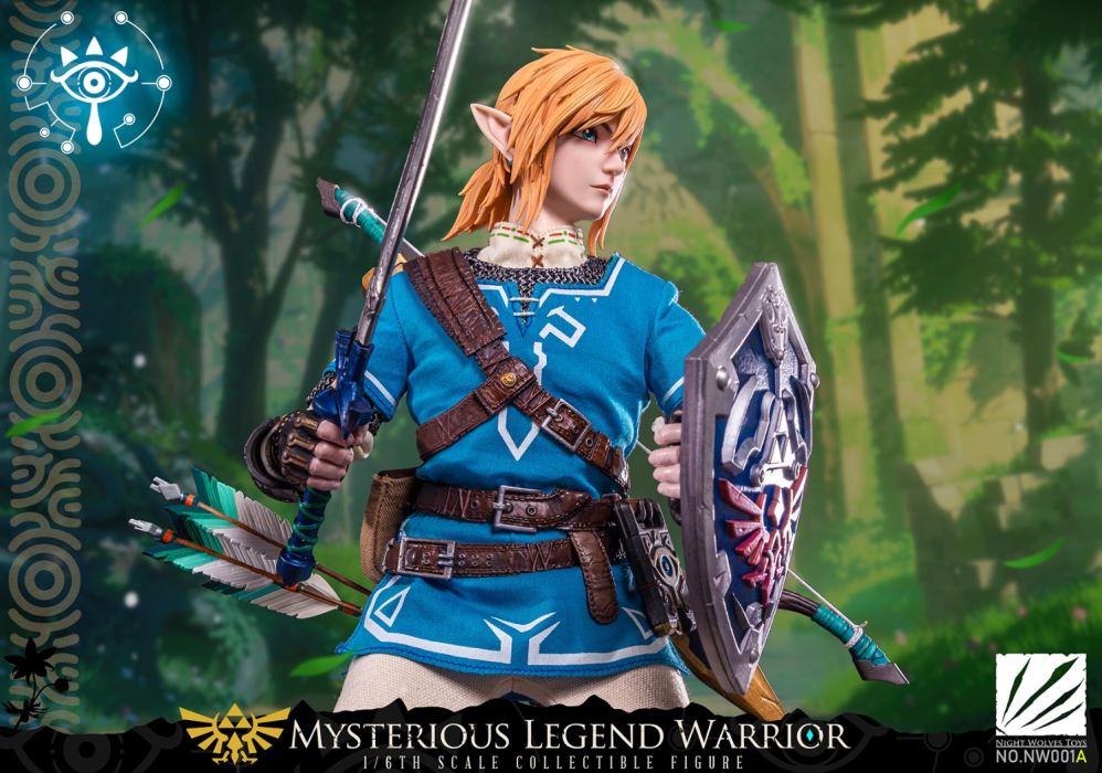 Mysterious Legend Warrior Movable figure (movable eyes) Regular Version (NW001A) 1/6