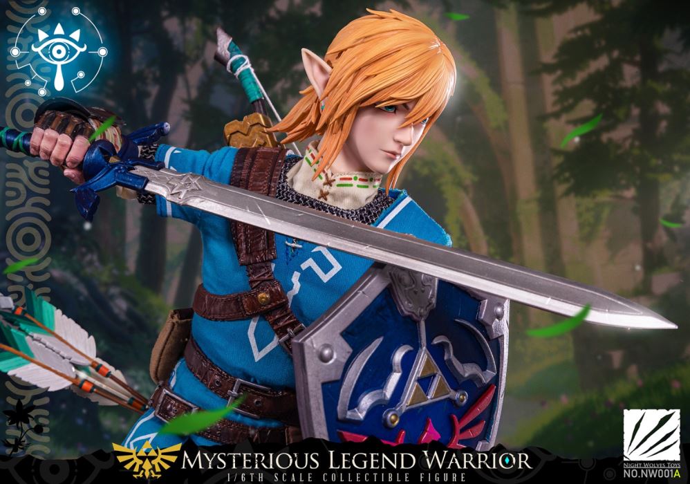 Mysterious Legend Warrior Movable figure (movable eyes) Regular Version (NW001A) 1/6