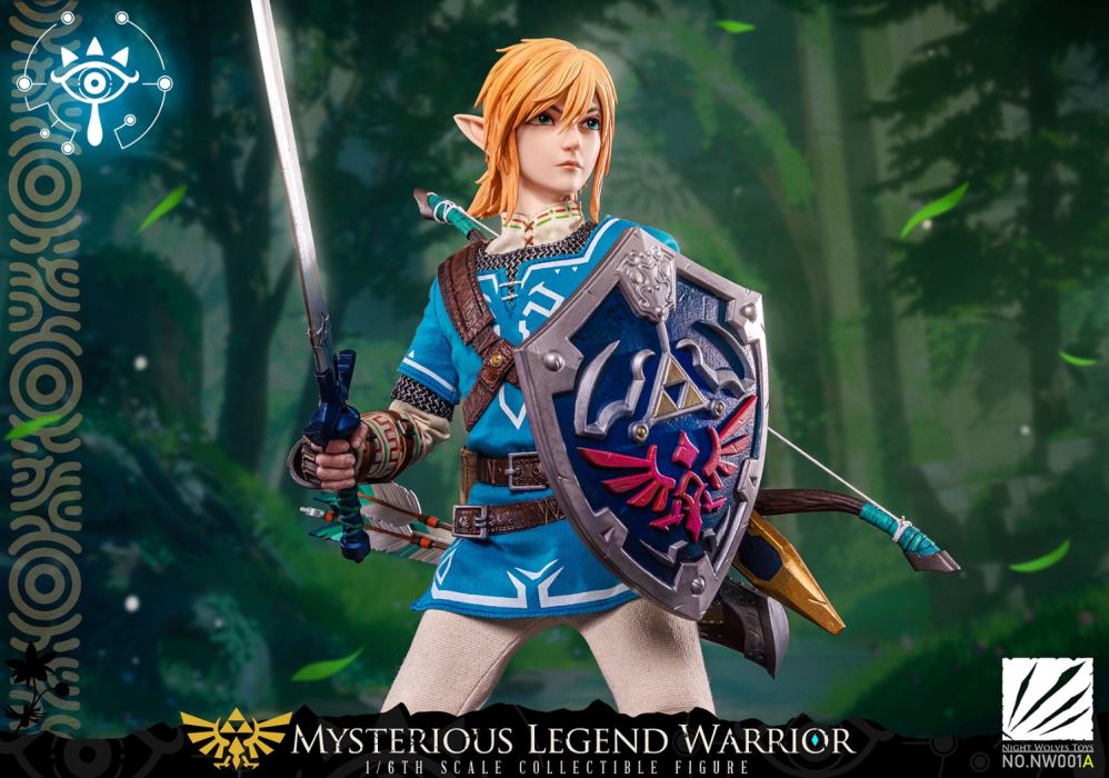 Mysterious Legend Warrior Movable figure (movable eyes) Regular Version (NW001A) 1/6