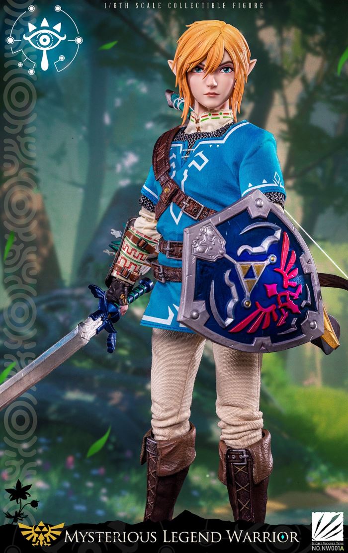 Mysterious Legend Warrior Movable figure (movable eyes) Regular Version (NW001A) 1/6