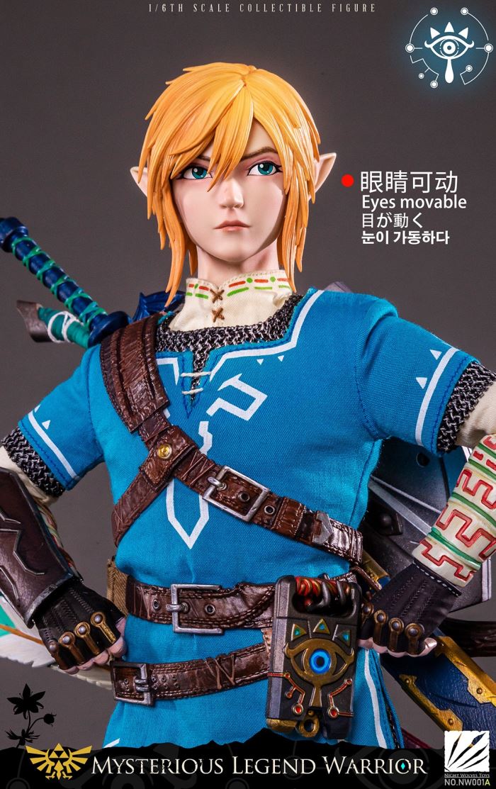 Mysterious Legend Warrior Movable figure (movable eyes) Regular Version (NW001A) 1/6