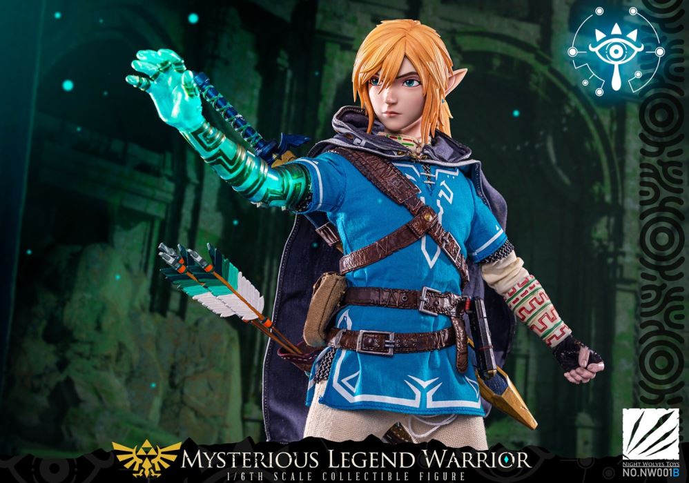 Mysterious Legend Warrior Movable figure (movable eyes) Deluxe Edition (NW001B) 1/6