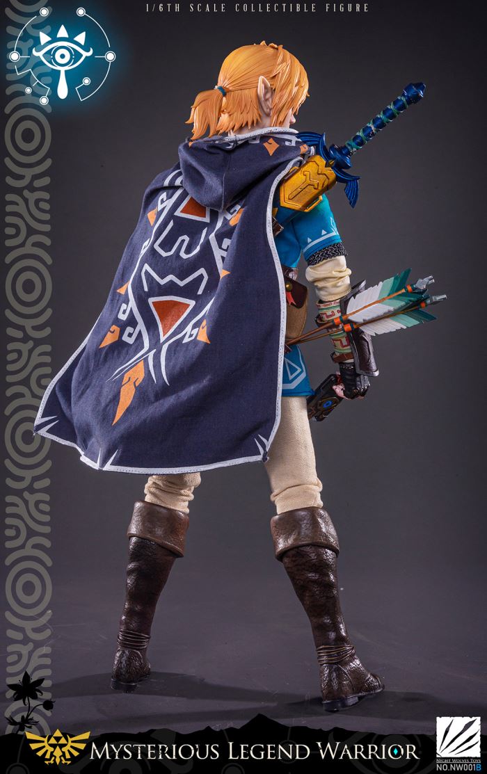 Mysterious Legend Warrior Movable figure (movable eyes) Deluxe Edition (NW001B) 1/6