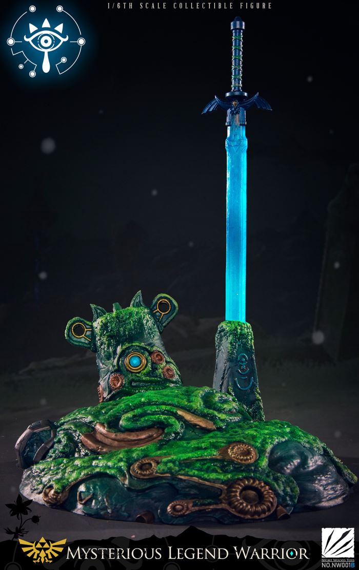 Mysterious Legend Warrior Movable figure (movable eyes) Deluxe Edition (NW001B) 1/6