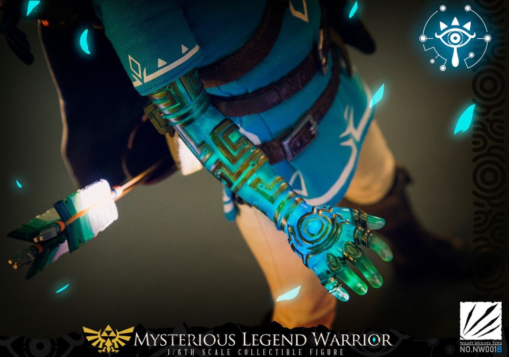 Mysterious Legend Warrior Movable figure (movable eyes) Deluxe Edition (NW001B) 1/6