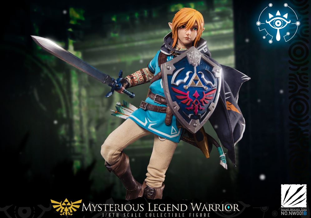 Mysterious Legend Warrior Movable figure (movable eyes) Deluxe Edition (NW001B) 1/6