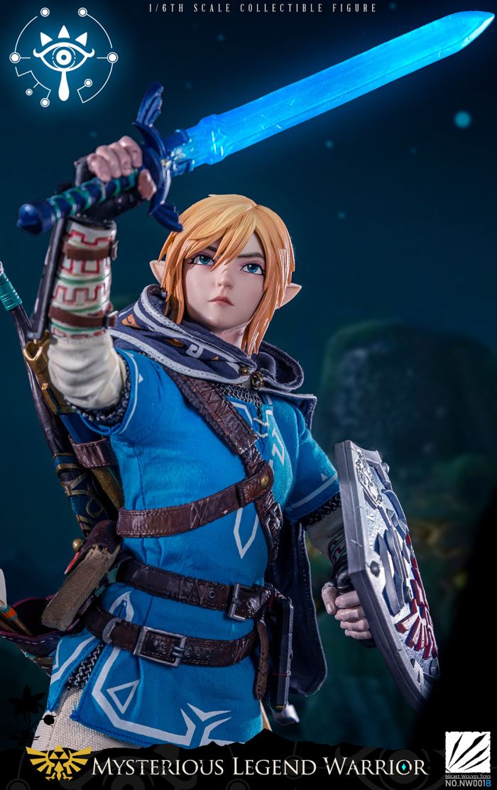 Mysterious Legend Warrior Movable figure (movable eyes) Deluxe Edition (NW001B) 1/6