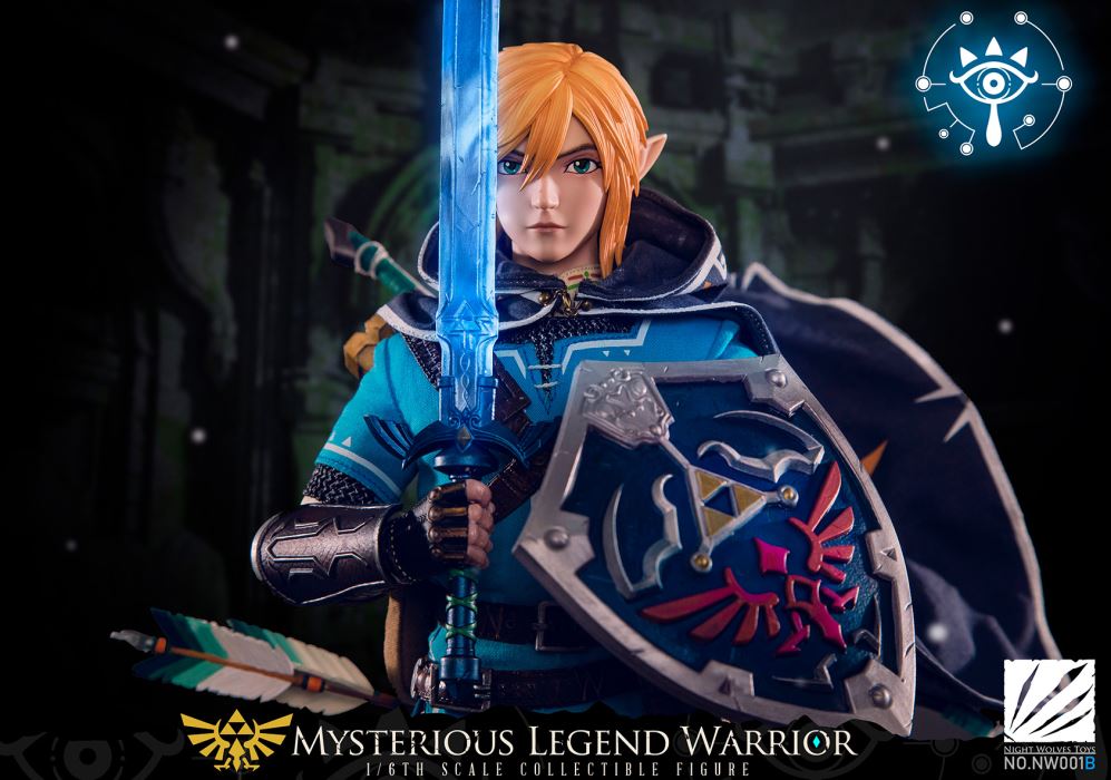 Mysterious Legend Warrior Movable figure (movable eyes) Deluxe Edition (NW001B) 1/6