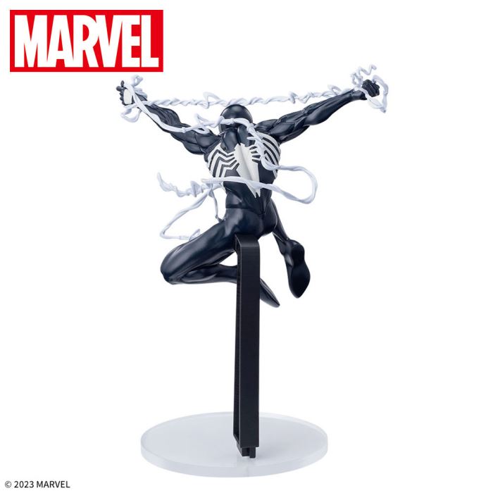 MARVEL COMICS Luminasta Black Costume Spider-Man
