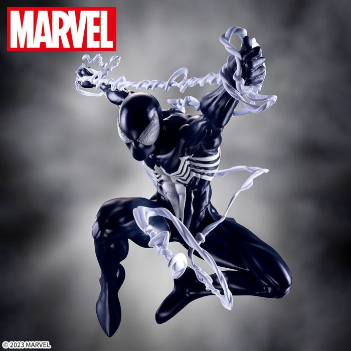 MARVEL COMICS Luminasta Black Costume Spider-Man