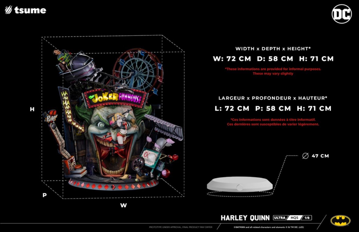 Ultra HQS Harley Qiunn - DC [Licensed] 1/6