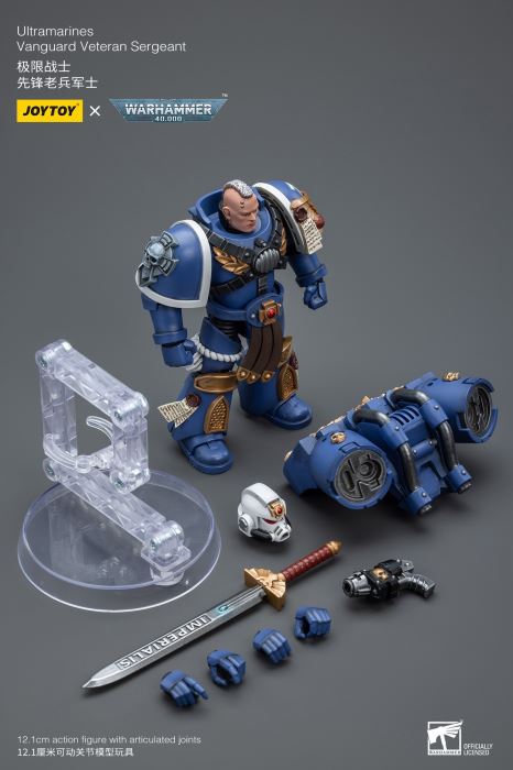 Warhammer 40000-Ultimate Warrior Vanguard Veteran Sergeant & Heavy Weapon Configuration Vanguard Veteran 1/18