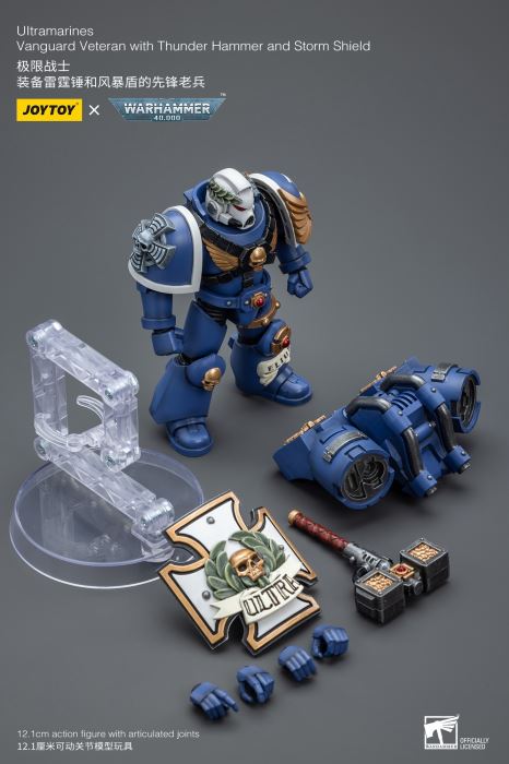 Warhammer 40000-Ultimate Warrior Vanguard Veteran Sergeant & Heavy Weapon Configuration Vanguard Veteran 1/18