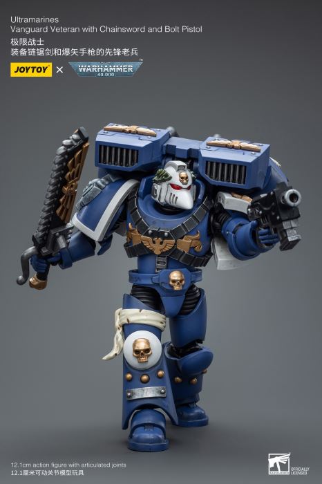 Warhammer 40000-Ultimate Warrior Vanguard Veteran Sergeant & Heavy Weapon Configuration Vanguard Veteran 1/18