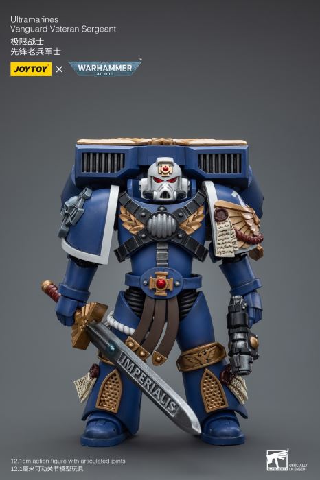 Warhammer 40000-Ultimate Warrior Vanguard Veteran Sergeant & Heavy Weapon Configuration Vanguard Veteran 1/18
