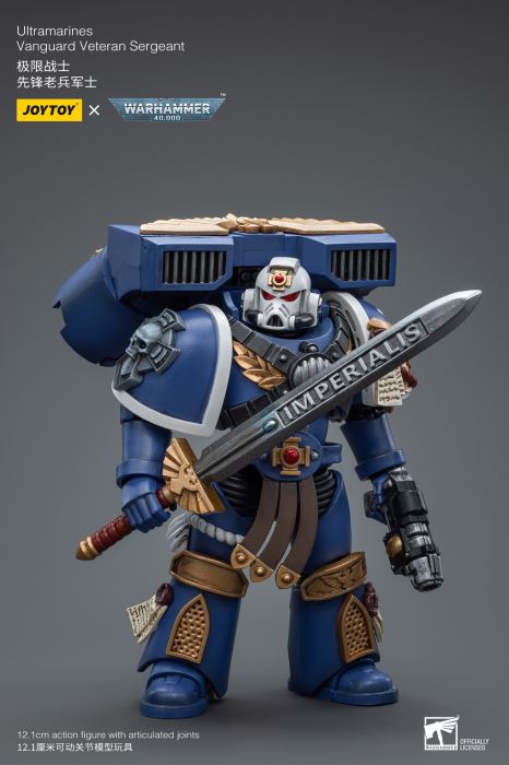 Warhammer 40000-Ultimate Warrior Vanguard Veteran Sergeant & Heavy Weapon Configuration Vanguard Veteran 1/18