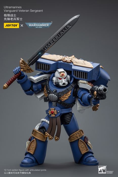 Warhammer 40000-Ultimate Warrior Vanguard Veteran Sergeant & Heavy Weapon Configuration Vanguard Veteran 1/18