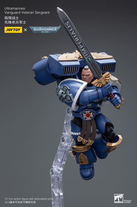 Warhammer 40000-Ultimate Warrior Vanguard Veteran Sergeant & Heavy Weapon Configuration Vanguard Veteran 1/18