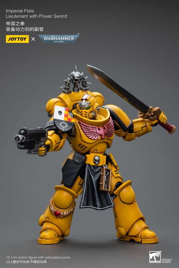 Adjutant of the Imperial Fists/Advocate Marshal of the Adeptus Mechanicus/Intelligent Data Technician/Castella Robot 1/18