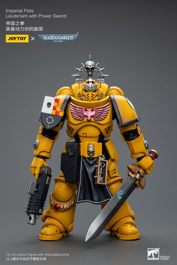 Adjutant of the Imperial Fists/Advocate Marshal of the Adeptus Mechanicus/Intelligent Data Technician/Castella Robot 1/18