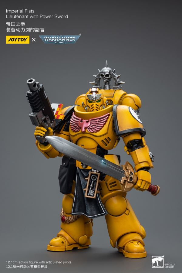 Adjutant of the Imperial Fists/Advocate Marshal of the Adeptus Mechanicus/Intelligent Data Technician/Castella Robot 1/18