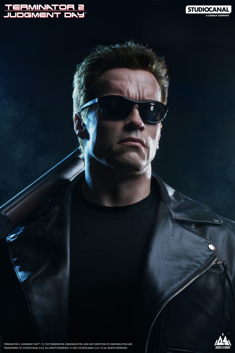 T-800 Bust 1/1 (Terminator 2 : Judgement Day) Queen Studios