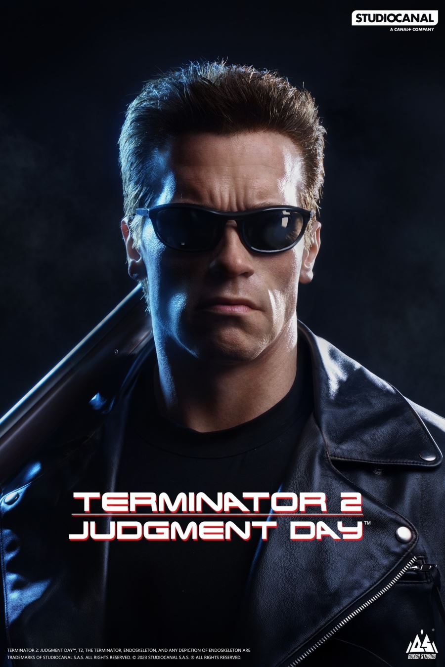 T-800 Bust 1/1 (Terminator 2 : Judgement Day) Queen Studios