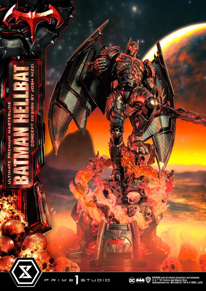 Batman (Comics) Batman Hellbat favorite Concept Design by Josh Nizzi