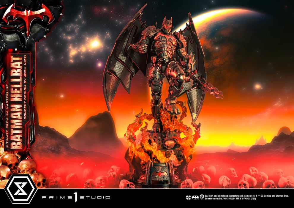 Batman (Comics) Batman Hellbat favorite Concept Design by Josh Nizzi