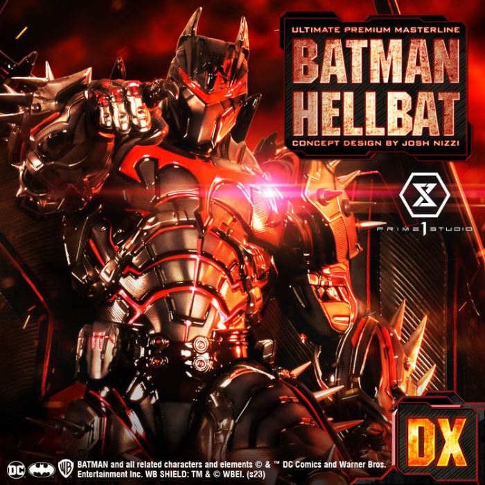 Batman (Comics) Batman Hellbat favorite Concept Design by Josh Nizzi DX version